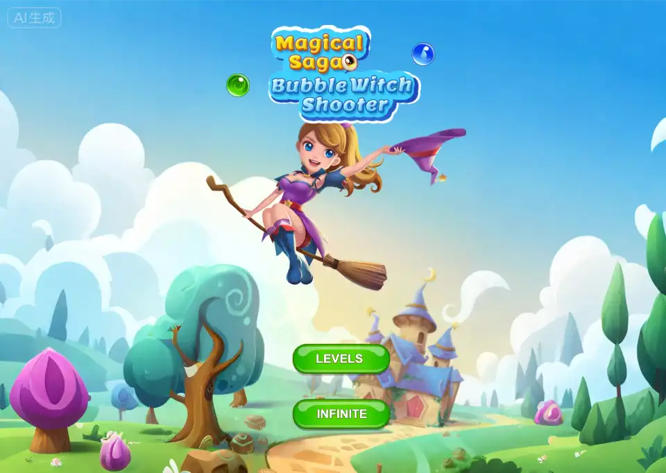 Tireur de Bulles Sorcière